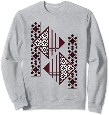 Amazon.com: Sindhi Ajrak Block Print Tiles Design Long Sleeve T