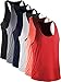 Neleus Men's 3 Pack Workout Tank Top Sleeveless Dri Fit Gym Shirt