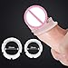 Kenrtuers Soft TPE Ring Men F-oreskin Corrector Sleeve Hard E-Rection Delay E-Jaculation Exercise Male