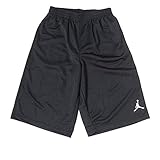 Jordan Boys (8-20) Nike Mesh Jumpman Basketball Shorts-Black-Large