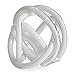 Now House by Jonathan Adler Glass Knot, White