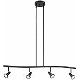 Access Lighting - HI Access 52206LEDDLP-BL Transitional LED Pendant from Cobra Collection in Black Finish, 33.00 inches