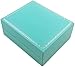 FlanicaUSA Deluxe Robin's Egg Blue Teal Jewelry Boxes for Necklace, Bracelet, Earrings and Watches (Pendant/Earring)