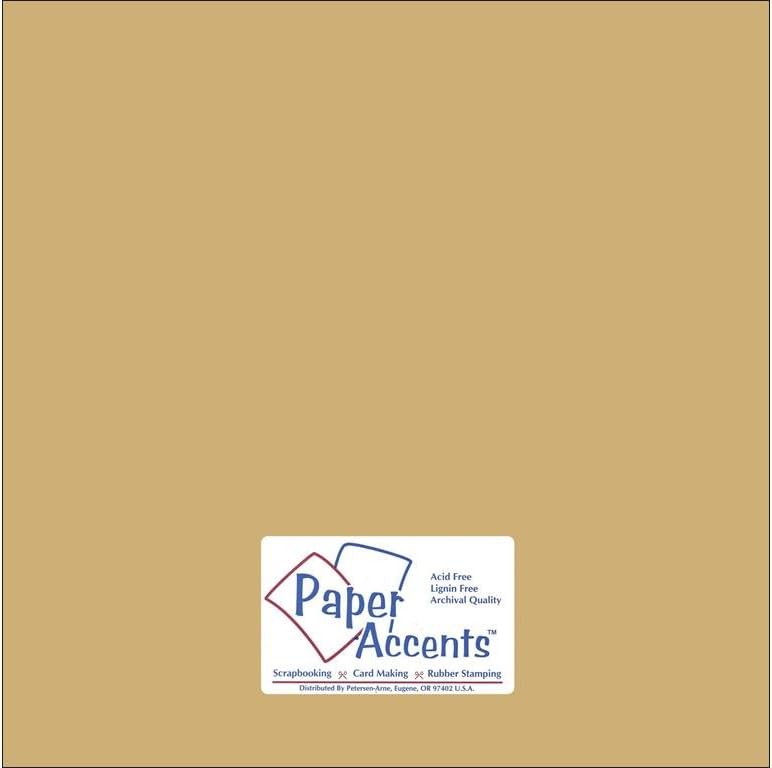 Accent Design Paper Accents Pearl12x12GoldDust