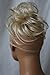 CAISHA Synthetic Fiber Hairpiece Scrunchie Scrunchy Updo Slightly Wavy Light Blonde Mix G17B