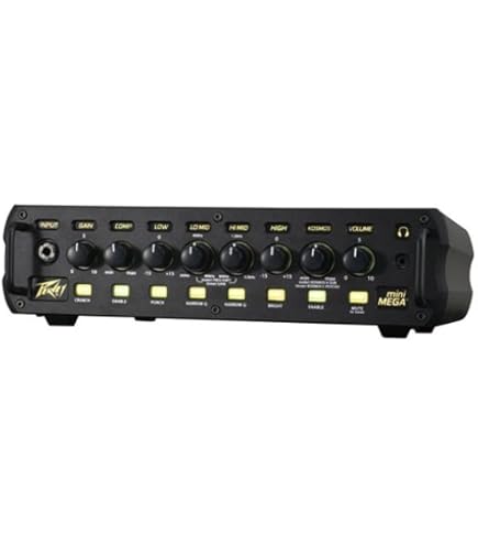 Amazon.com: Peavey MiniMEGA 1000 vatios Mini Bass Amp Head