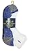 Polo Ralph Lauren 6-Pack Marled Sole Grey Heel/Toe Athletic Quarter Sock, White Assorted