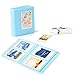 Leebotree Camera Accessories Compatible with Fujifilm Instax Mini 12 or Mini 11 9 Include Case/Album/Selfie Lens/Filters/Wall Hang Frames/Film Frames/Border Stickers/Corner Sticker(Blue)