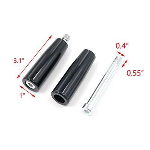 T Tulead Revolving Handle Lathe Crank Handle Machine M10 Thread Handle