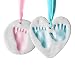 Bubzi Co Baby Footprint Kit & Handprint Ornament for Baby Girl Gifts & Baby Boy Gifts, Unique Baby Shower Gifts, Personalized Baby Gifts for Baby Registry, Keepsake Box Nursery Decor