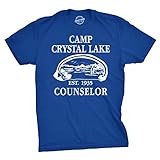 Camp Crystal Lake T Shirt Friday The 13Th Movie Tee XL