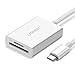 UGREEN USB C SD Card Reader USB 3.1 Type C OTG Memory Card Reader Adapter SD TF Dual Slot for MacBook Samsung S9 S8 Plus Note 9 8 Google Pixel XL 2XL LG V20 V30 G5 G6 G7 Nexus 5X 6P Moto Z White