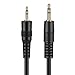 TNP 2.5mm to 3.5mm Adapter Cable (3FT) - Bi-Directional Male to Male 2.5 to 3.5 Subminiature Stereo Audio Jack Extension Converter Cable Gold Plated Headset Headphone AUX Connector Wire Cord Plug
