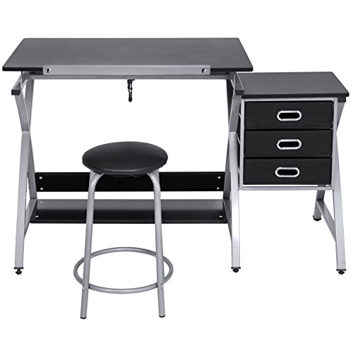 Купить Best Choice Products Office Drawing Desk Station Adjustable