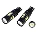 iJDMTOY Extremely Bright 50W High Power 906 912 921 T10 LED Back Up Reverse Lights, Parking Lights, Xenon White Color