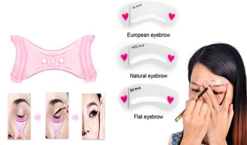 Eyebrow Stencil Kit w/ Bonus Eyeliner Guide