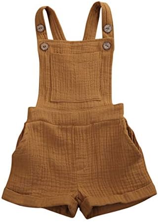 boys khaki overalls