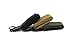 EKLORN 2pcs Nylon Velcro, Gear Keeper Pouch, can be used as Key Chain, Key Ring Holder, Compatible with Molle Bags, perfect webbing attachment strap (Black)