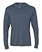 Next Level Apparel 6021 Unisex Tri-Blend Long-Sleeve Hoody - Indigo44; Small
