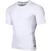 LAFROI Men's Long Sleeve UPF 50+ Baselayer Skins Performance Fit Compression Rash Guard-CLY02D