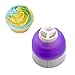 Polytree Icing Piping Bag Nozzle Converter Tri-Color Cream Coupler Cake Decorating Tools