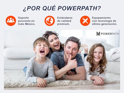PowerPath - Bicicleta Fija Spinning Bluetooth Magnética Silenciosa Soporta 150 kg Monitor Electrónico Color Negro Ajustable Ideal para Entrenamiento Cardio con Apps en el Hogar