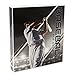 UniKeep Baseball Themed Trading Card Collection Binder with 10 Platinum Series Trading Card Pages. Fully Enclosed Case with a Locking Latch to Keep Cards Secure