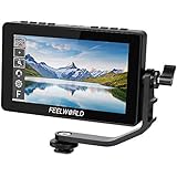 FEELWORLD F5 Pro V4 6 Inch Touch Screen DSLR Camera Field Monitor with 3D LUT F970 External Kit Install for Power Wireless Transmission IPS FHD1920x1080 4K HDMI Input Output 5V Type-c Input Tilt Arm