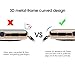 Apple Watch Tempered Glass 42mm Series 3 Anti Bubble Watch Screen Protector Scratch Free Metal Frame Full Coverage Apple Watch Accessories - Rose Gold