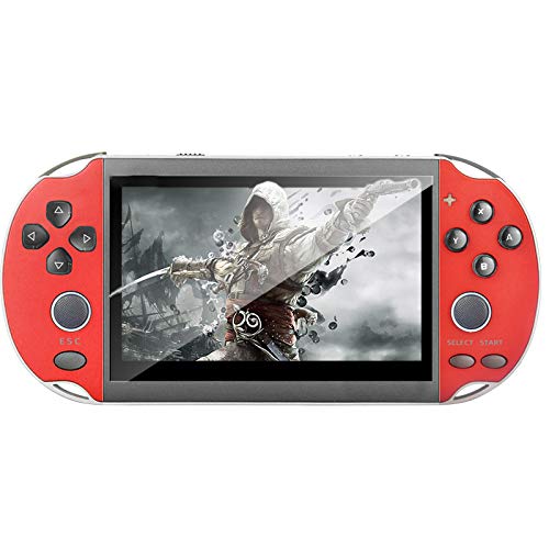 Womdee Handheld Game Console with Built in 200 Games,4.3inch Double Joystick Classic Arcade Retro Game Player Support Download Games,8GB Portable Video Games Player for Kids Birthday Gifts Presents