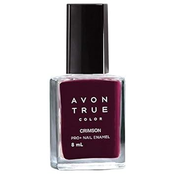 Avon True Color Nailwear Pro+ Nail Enamel (Crimson)