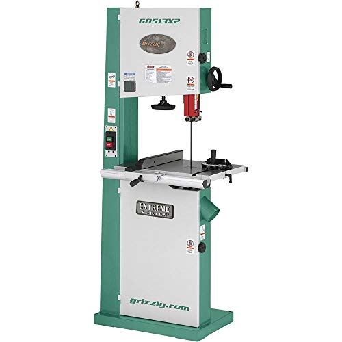 Grizzly Industrial G0513X2-17" 2 HP Bandsaw w/Cast Iron Trunnion