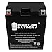 Mighty Max Battery YTX14AH-BS 12V 12Ah Replacement for CTX14AH-BS, CB14A-A2