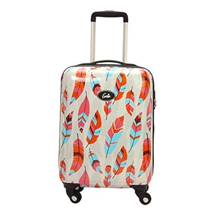 Genie Polycarbonate 55 cms Blue Hardsided Cabin Luggage (BLUSH21PCBLU)