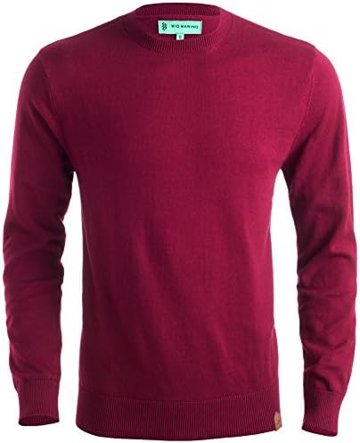 Marino Cotton Sweaters for Men - Lightweight Crewneck Men’s Pullover
