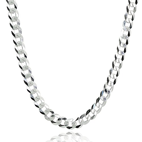 Sterling Silver Italian 4mm Diamond-Cut 
