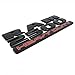 Yoaoo 2x Genune Black Ram 2500 Emblem Badge 3D Emblem Decals Nameplates Flat Letter OEM Matte