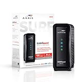 ARRIS SURFboard (16x4) DOCSIS 3.0 Cable Modem, approved for Cox, Spectrum, Xfinity & more (SB6183 Black)