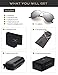 LUENX Aviator Sunglasses Men Women Mirror Polarized UV400 Metal Frame 60MM (Silver -5, 60)