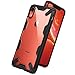 Ringke Fusion X Compatible with iPhone XR Case, Scratch Resistant Invisible PC Barrier Back Cover - Black