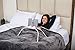 Tablift Tablet Stand (in White) for The Bed, Sofa, or Any Uneven Surface (Renewed)