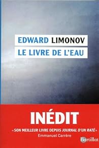Book's Cover ofLe livre de l'eau