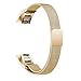 For Fitbit Alta HR and Alta Bands, Maledan Stainless Steel Milanese Loop Metal Replacement Accessories Bracelet Strap with Unique Magnet Lock for Fitbit Alta HR and Alta Large Small