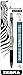Zebra Z-Mulsion Lx Retractable Emulsion Pen, 1.0mm, Black (34511)