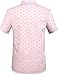 SSLR Men's Straight Fit Printing Short Sleeve Shirts (Large, Pink)