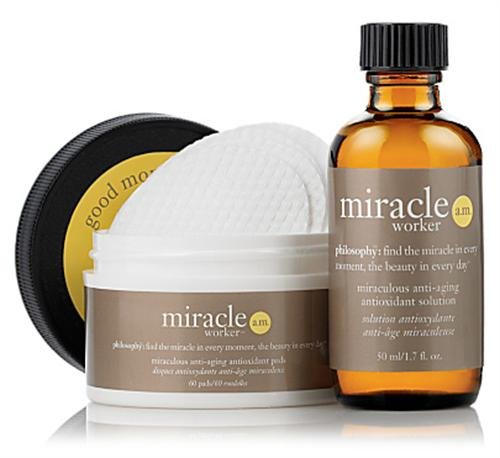 Philosophy Miracle Worker Am Treatment Pads, 60 Count