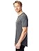 Alternative Men's Washed Slub Home Team Henley, Coal Pigment, M