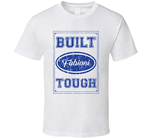 SHAMBLES TEES Built Fabiani Tough Tee Car Lover Group Last Name Family Reunion T Shirt