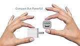Wall Charger, Liger® Universal USB Wall Charger Made for Iphone 6 5 5s 5c 4S, Ipad 2 3 4, Ipad Mini, Ipod Touch, Ipod Nano, Samsung Galaxy S5 S4 S3 Note 2 3 And Most Android Phones (White)