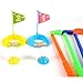 Plastic Golfer Toy Toddler Golf Game Toy Set for Kids Children 9 Piece Set